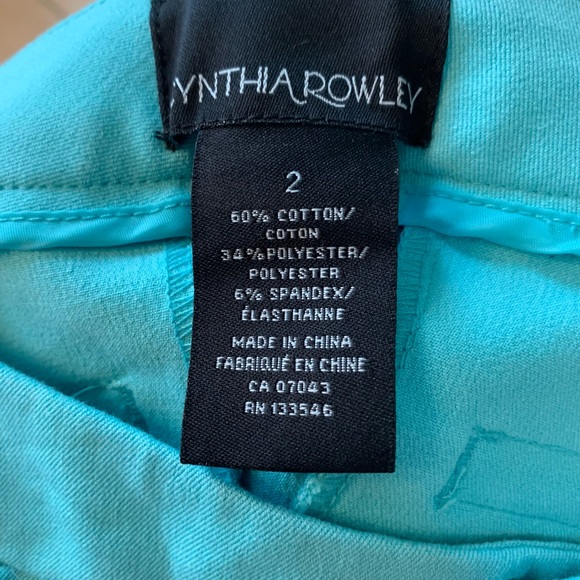 Cynthia Rowley Crop/Ankle Pants (Size - 2) - Picture 5 of 8